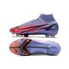 Nike Mercurial Superfly VIII Elite DF FG KM Flames Lila Plata